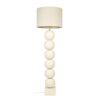 05350023 keramiek beige vloerlamp bollen kap.jpg