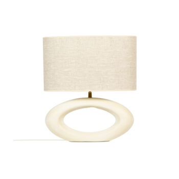 05350028 tafellamp ovaal beige metkap keramiek.jpg